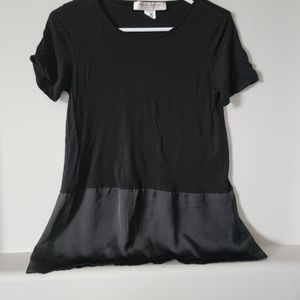 French Connection Classic black tee. Size M.